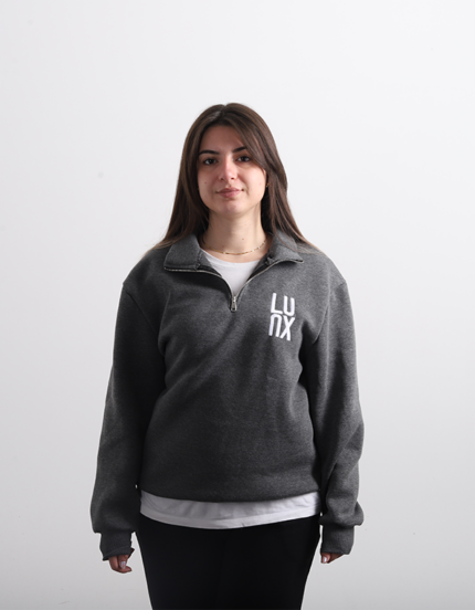 LUNX YARIM FERMUARLI SWEATSHİRT